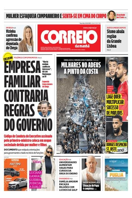 Correio da Manhã – 18/02/2025