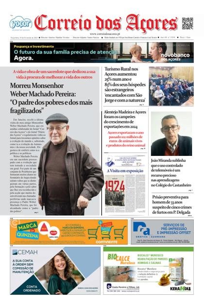 Correio dos Açores – 18/02/2025