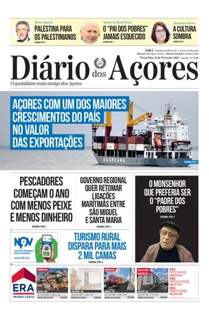 Diário dos Açores – 18/02/2025