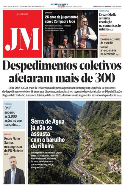 Jornal da Madeira – 18/02/2025