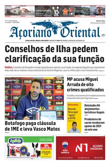 Açoriano Oriental – 19/02/2025