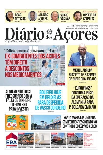 Diário dos Açores – 19/02/2025