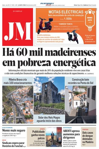 Jornal da Madeira – 19/02/2025