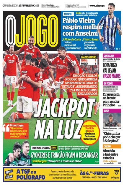 O Jogo – 19/02/2025