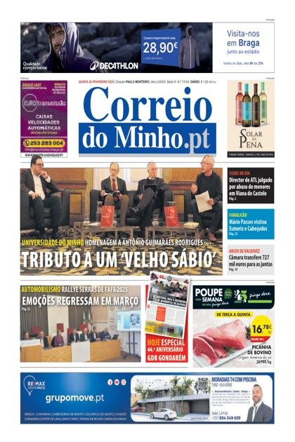 Correio do Minho – 20/02/2025