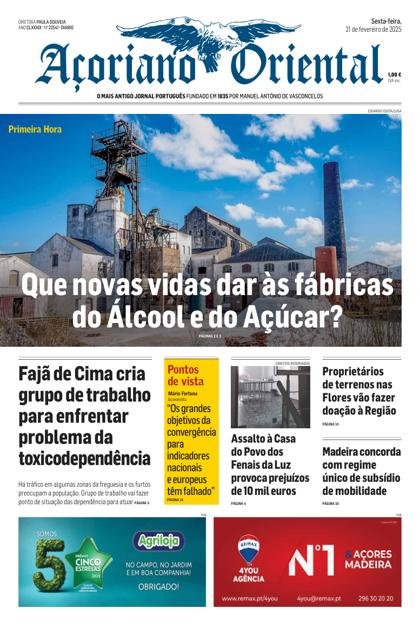 Açoriano Oriental – 21/02/2025