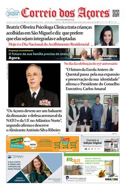 Correio dos Açores – 21/02/2025