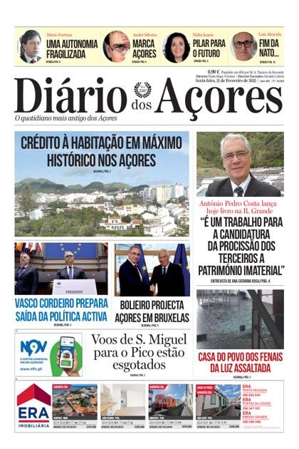 Diário dos Açores – 21/02/2025