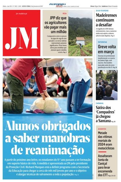 Jornal da Madeira – 21/02/2025