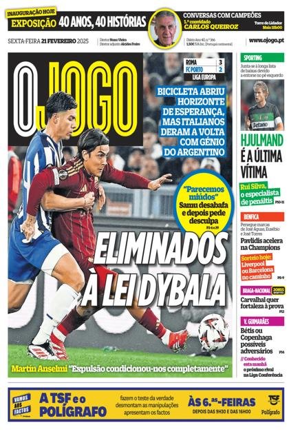 O Jogo – 21/02/2025