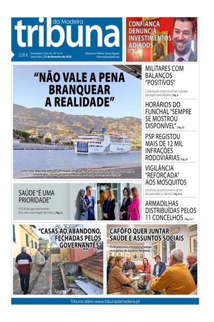 Tribuna da Madeira – 21/02/2025