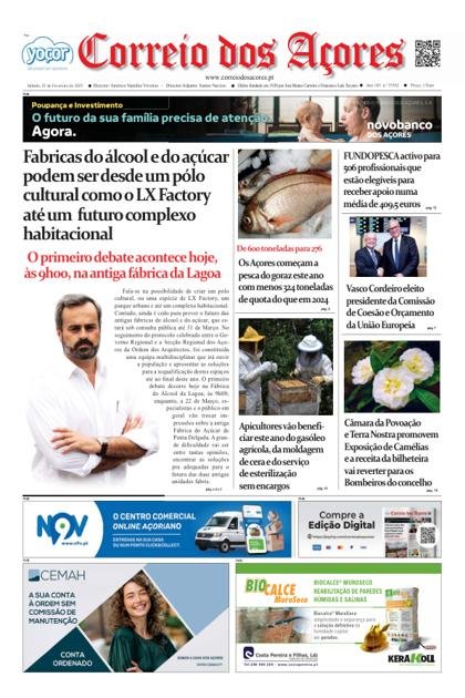 Correio dos Açores – 22/02/2025