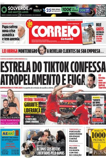 Correio da Manhã – 23/02/2025