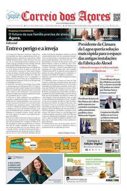 Correio dos Açores – 23/02/2025