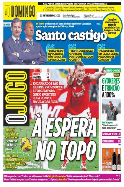 O Jogo – 23/02/2025