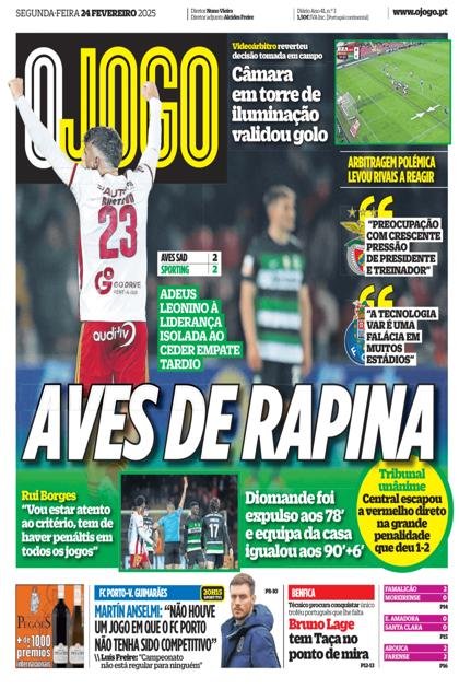 O Jogo – 24/02/2025