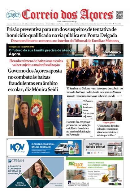 Correio dos Açores – 25/02/2025