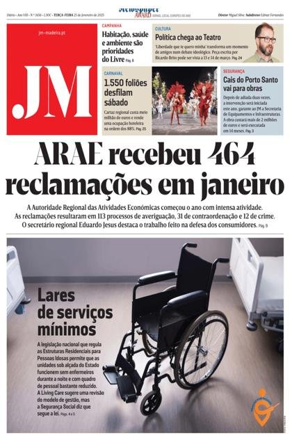 Jornal da Madeira – 25/02/2025