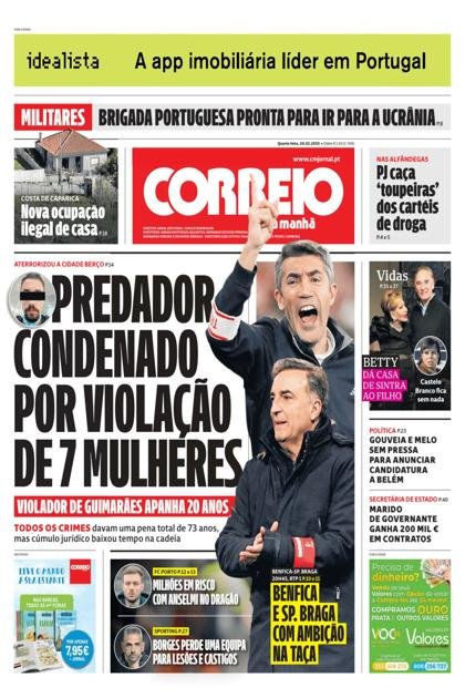 Correio da Manhã – 26/02/2025