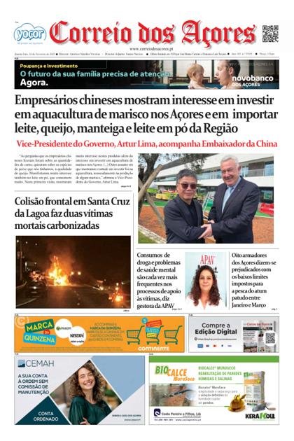 Correio dos Açores – 26/02/2025