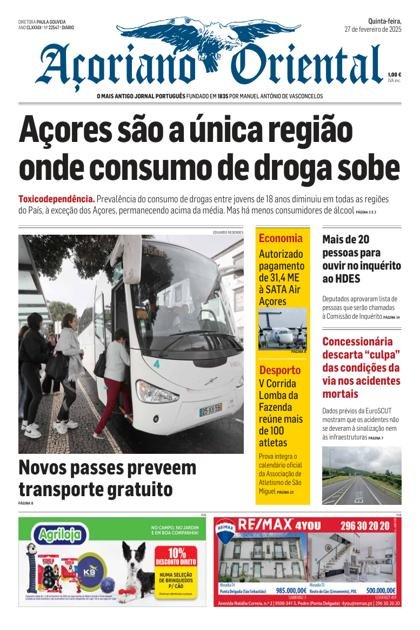 Açoriano Oriental – 27/02/2025