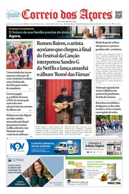 Correio dos Açores – 27/02/2025