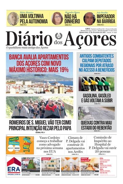 Diário dos Açores – 27/02/2025