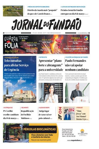 Jornal do Fundão – 27/02/2025