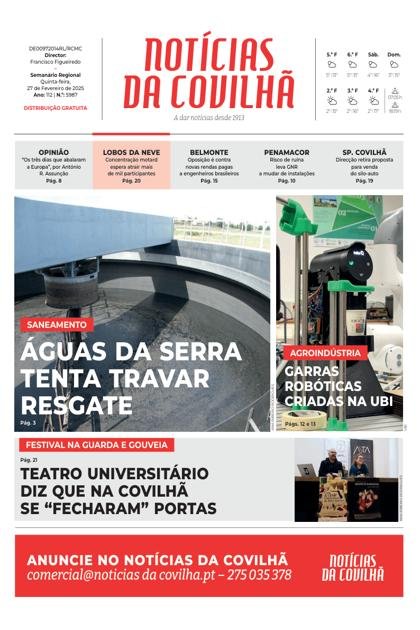 Notícias da Covilhã – 27/02/2025