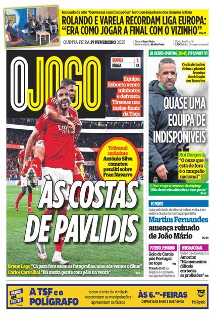 O Jogo – 27/02/2025