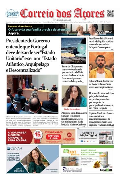Correio dos Açores – 28/02/2025