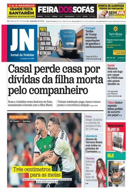 Jornal de Notícias – 28/02/2025
