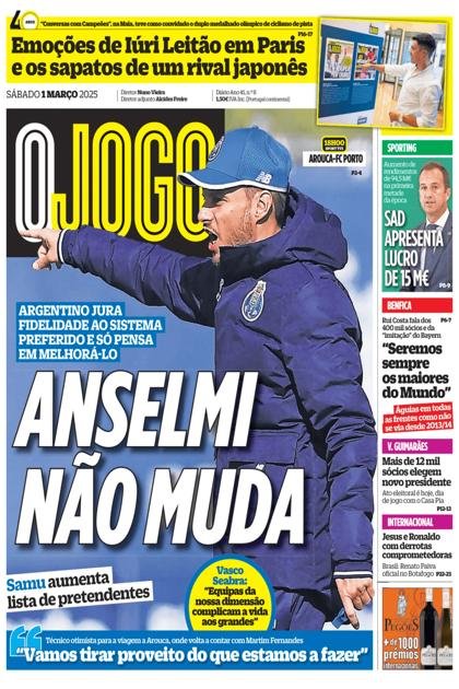 O Jogo – 1/03/2025