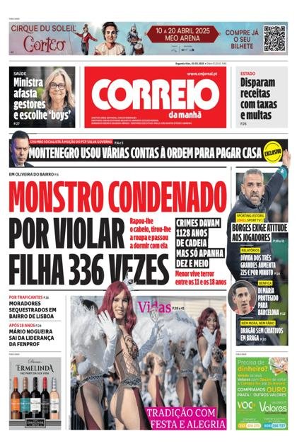 Correio da Manhã – 3/03/2025