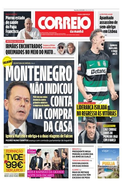 Correio da Manhã – 4/03/2025