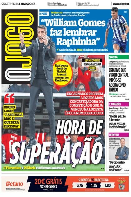 O Jogo – 5/03/2025