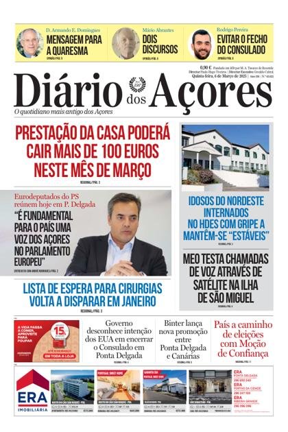 Diário dos Açores – 6/03/2025