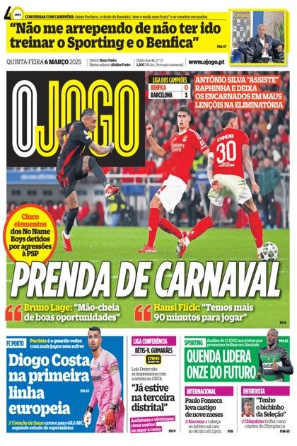 O Jogo – 6/03/2025