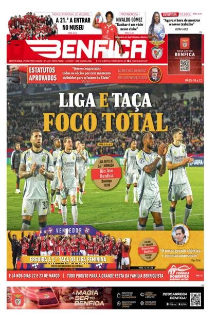 O Benfica – 14/03/2025
