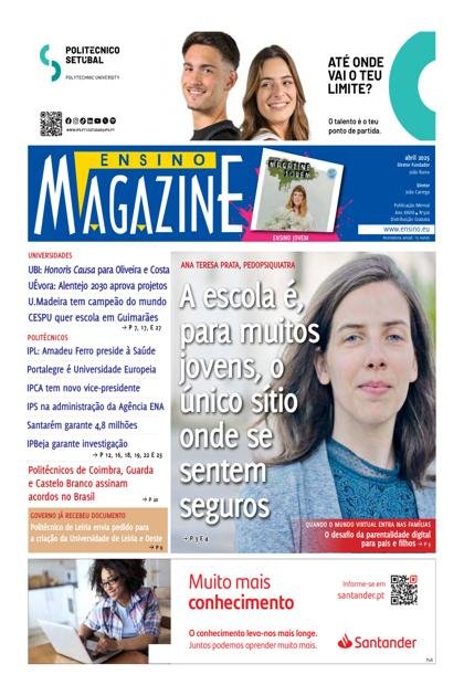 Ensino Magazine – Abril 2025