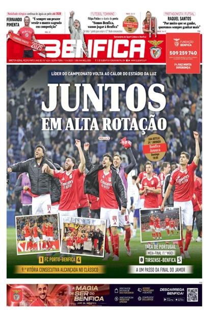 O Benfica – 11/04/2025