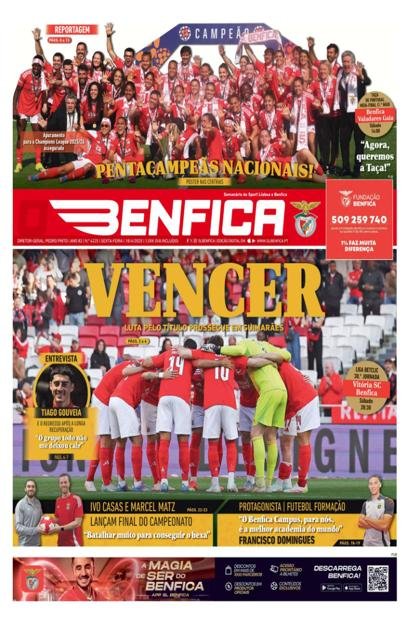 O Benfica – 18/04/2025