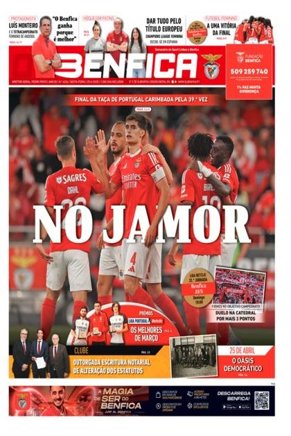 O Benfica – 25/04/2025