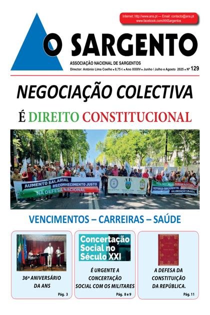 O Sargento – Junho 2025