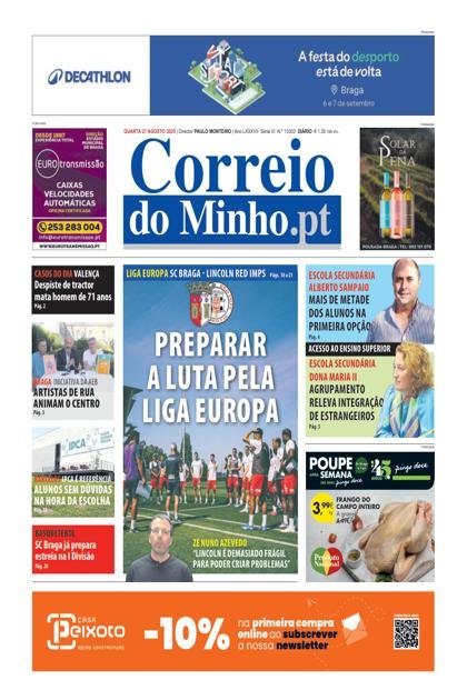 Correio do Minho – 27/07/2025