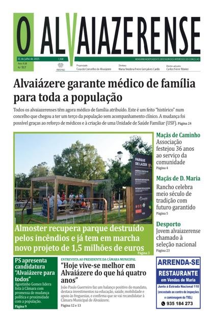 O Alvaiázerense – 31/07/2025