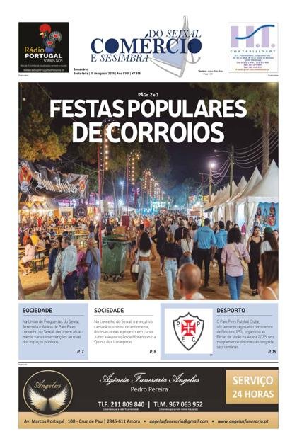 Comércio do Seixal e Sesimbra – 15/08/2025