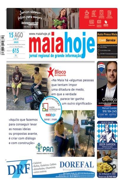 Maia Hoje – 15/08/2025