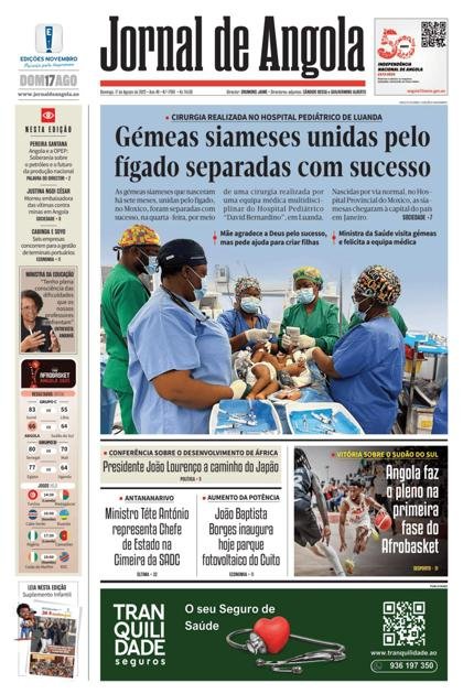 Jornal de Angola – 17/08/2025