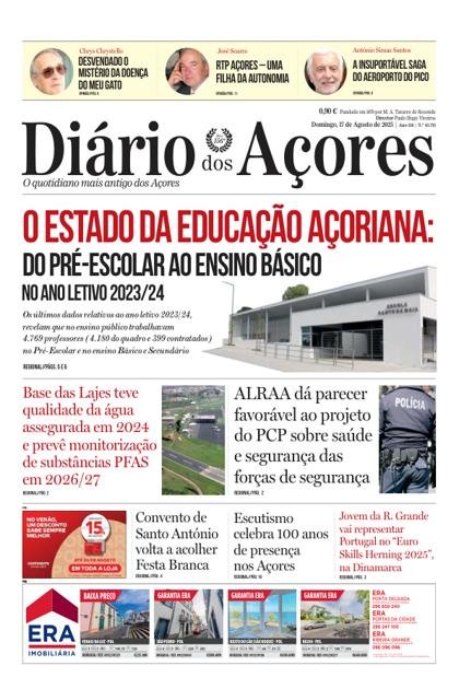 Diário dos Açores – 17/08/2025